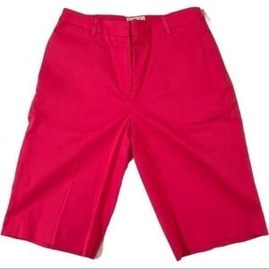 Lacoste hot dark pink golf shorts